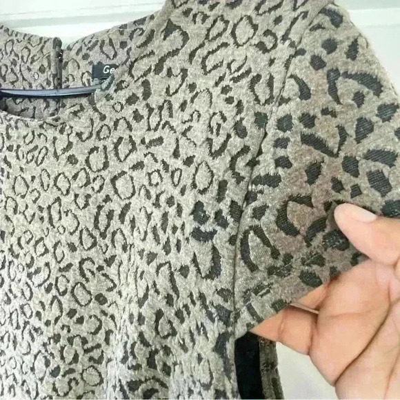 ANIMAL PRINT  GEORGE SIZE XL DRESS - Picture 3 of 9